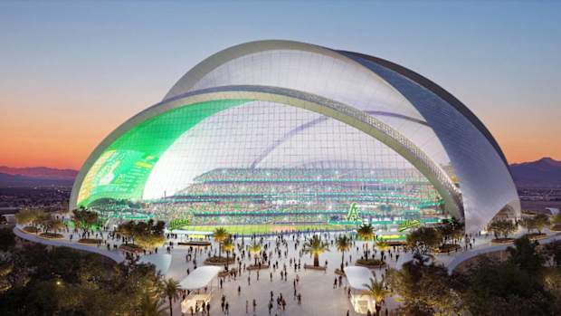 Las Vegas A's ballpark renderings